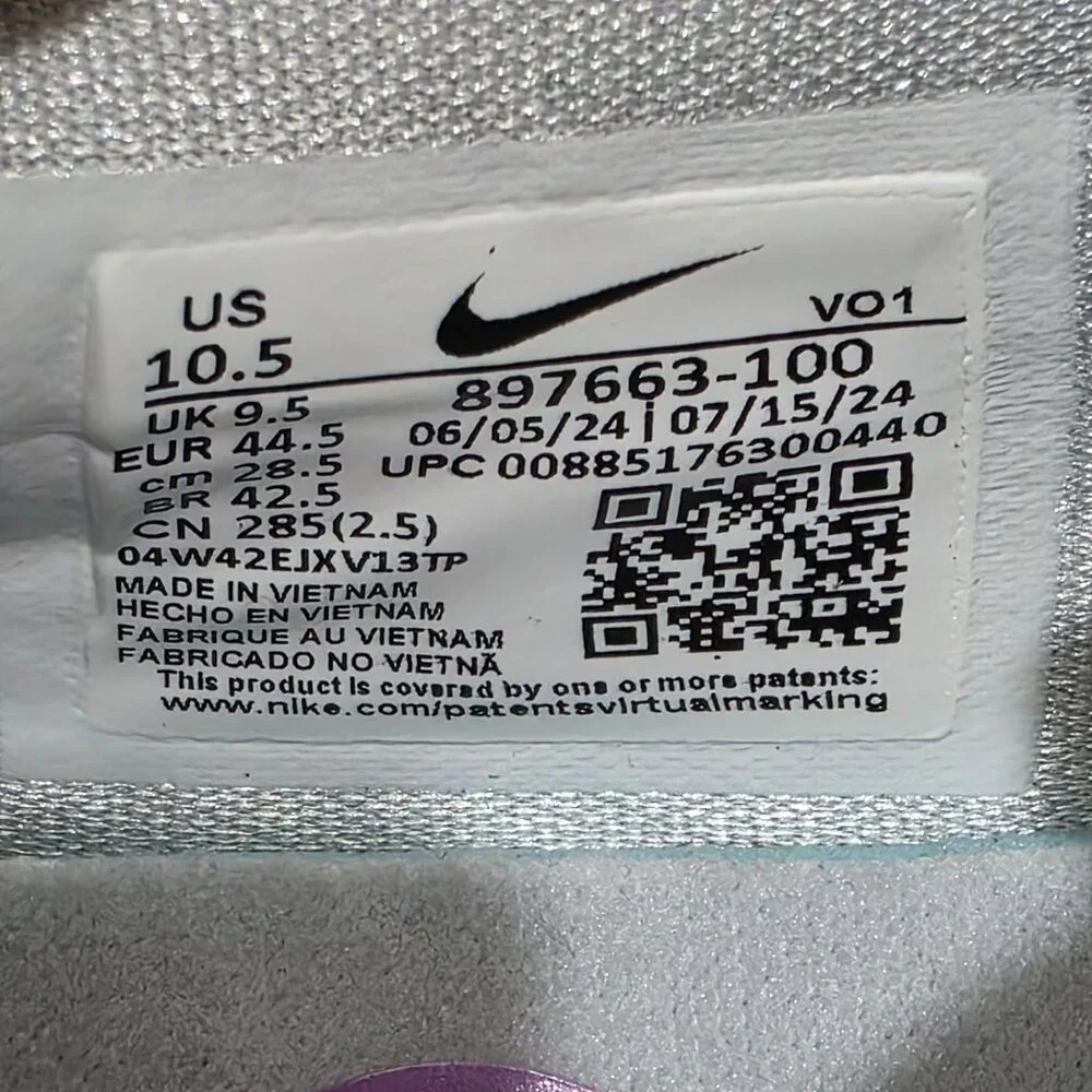 Nike Hyperdunk 2017 Low White/Black Men’s 10.5 (897663-100) No Box - Picture 2 of 11